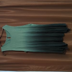 Ombre green tunic tank, Torrid, 6X